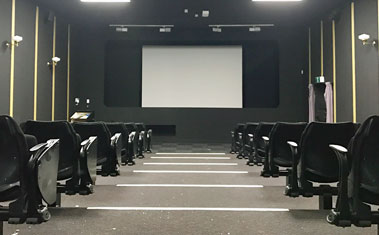 interior cinema painting