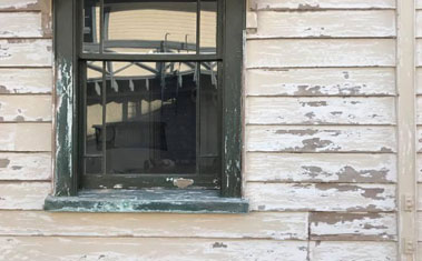 old weatherboard painting