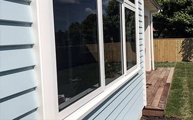 weatherboard painting